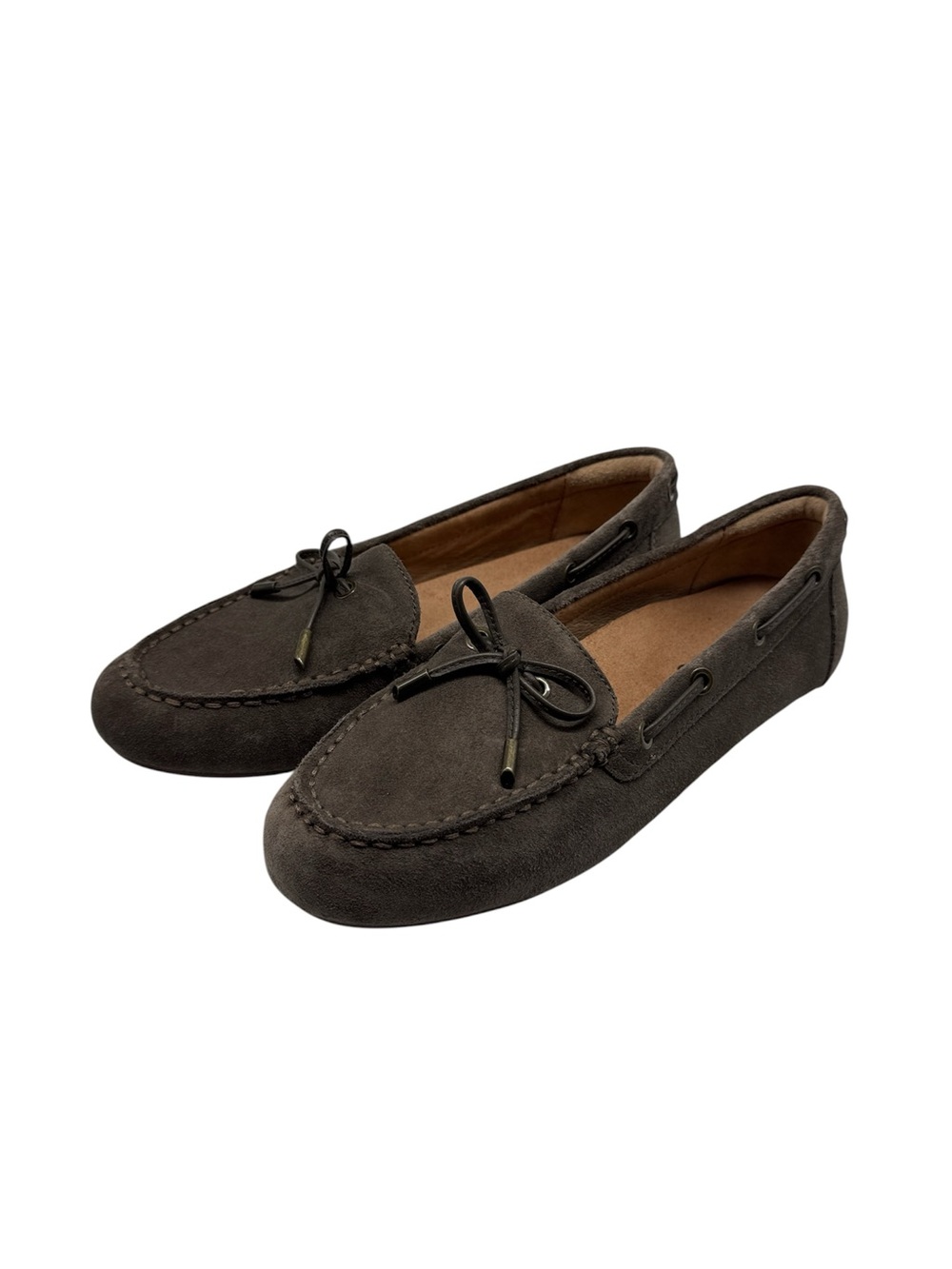 Vionic Greige Honor Virginia Loafers Moccasins Size 8 Wide‎